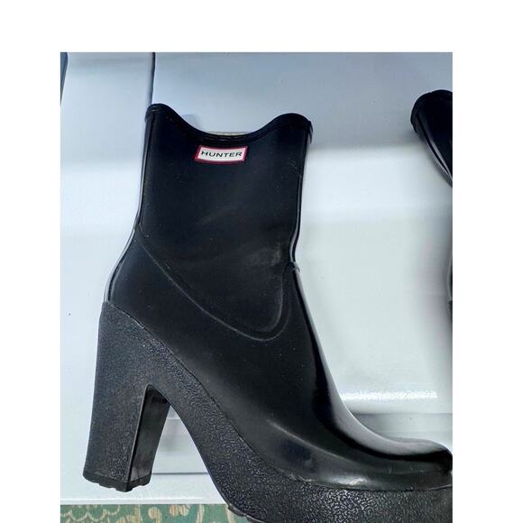 "HUNTER" RARE, VINTAGE, Boot, Sexy Farmgirl, Cowgirl, Rodeo, Rubber,Waterproof,8 - Picture 1 of 9